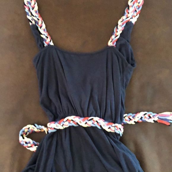 Anthropologie Ella Moss Rope Braided Belt Top Sm - Picture 4 of 4